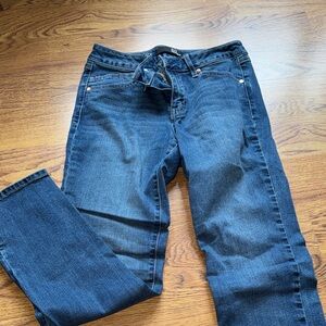 1822 Denim Dark Blue Straight Leg Jeans